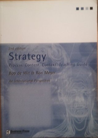 Download Teaching Guide to Accompany Strategy Process, Content, Context, an International Perspective, Second Edition - Bob de Wit file in ePub