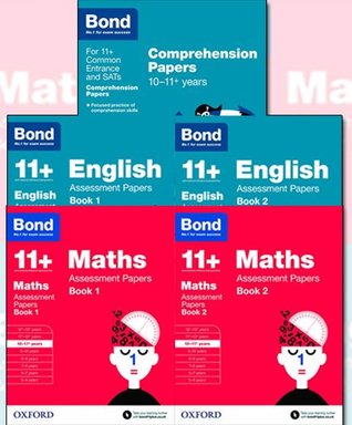Download Bond 11  plus English and Maths Assessment Papers for 10-11  years (Book 1 to 2 ) and English Comprehension Papers 5 Children's Learning Books Bundle Collection (Oxford) - Bond file in ePub