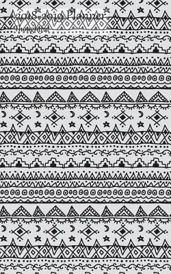 Download 2018-2019 Planner Thoughtful: 2 Year 2018-19 Monthly Calendar Organizer Appointment Book, Tribal Black on White Cover, Two Years 24 Months, 5x8, with Yearly and Address Pages - NOT A BOOK | PDF