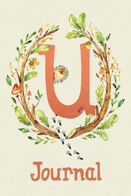 Read Cute Woodland Critter Journal with Initial: Cute Woodland Hedgehog Journal Initial 'u' - Purple Calico Press file in ePub