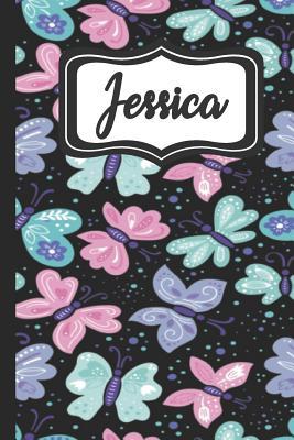 Read Jessica: Personalized Named Journal Notebook Pretty Butterfly Cover for Women and Girls Lined Pages -  | PDF