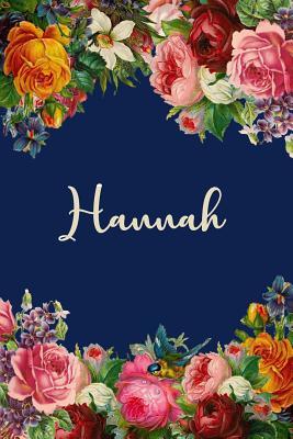 Read online Hannah: Personalized Name Floral Design Matte Soft Cover Notebook Journal to Write In. 120 Blank Lined Pages -  | ePub