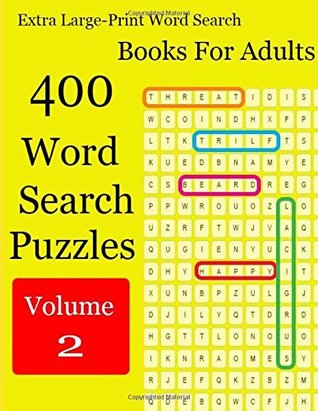 Download Extra Large-Print Word Search Books For Adults,400 Word Search Puzzles, Volume: Easy-to-see Full Page Seek and Circle Word Searches to Challenge Your Brain (Big Font Find a Word for Adults & Seniors) - pichaya bent file in PDF