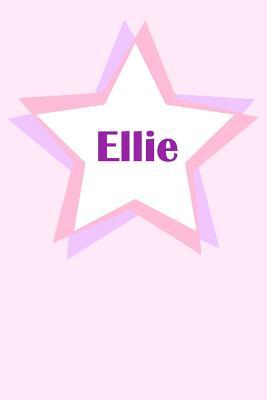 Read online Ellie: First Name Personalized Notebook. College Ruled Journal. Pastel Pink Writing Diary with Stars Pattern for Girls and Women - Namester Publishing file in ePub