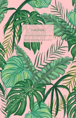 Download Notebook: Dotted grid Journal. Bullet Diary. Ideal for Notes, Memories, Journaling, Creative planning and Calligraphy practice. 120 Pages. Soft matte cover. Portable. 5.5 x 8.5. Great gift idea. (Tropical plants simple design cover). -  file in PDF