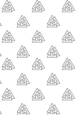 Download Viking Pattern - Go To Valhalla 68: Blank Sketch Paper Notebook with frame for Norse Mythology Lovers - Norseman Publications file in ePub