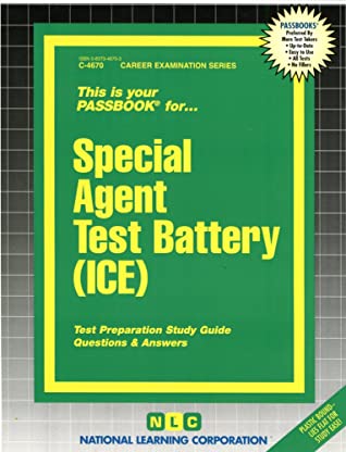 Read Special Agent Test Battery (ICE): Passbooks Study Guide - Jack Rudman | ePub